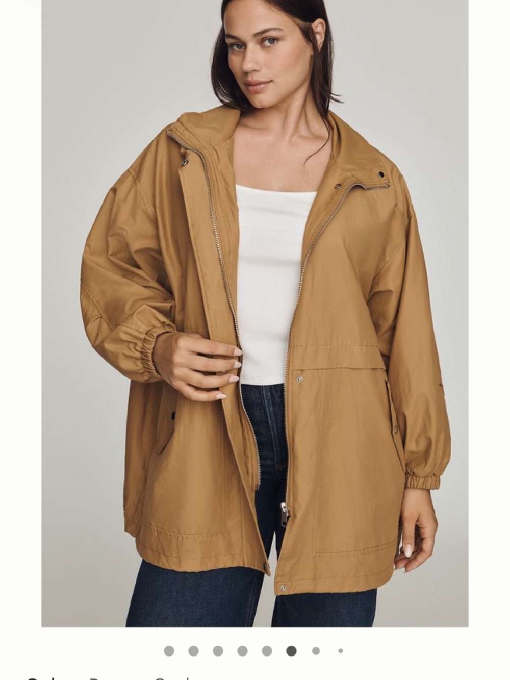 Maeve Funnel Neck Tech Jacket - Picture 5 of 10